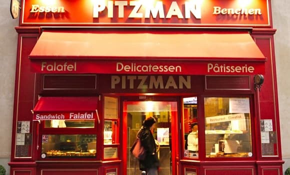 Restaurant Pitzman Essen Benchen à Paris