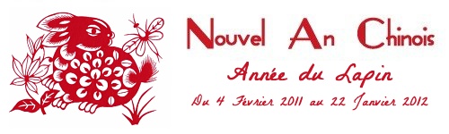 Nouvel ann�e chinoise du Lapin