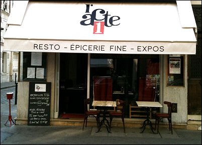 Panoramique du restaurant L'Acte 1 à Paris