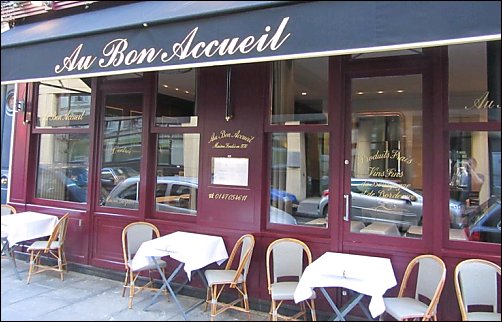 Panoramique du restaurant Au Bon Accueil à Paris