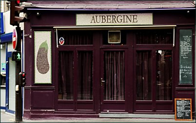 Panoramique du restaurant Aubergine à Paris