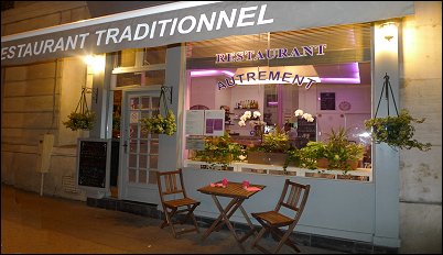 Panoramique du restaurant Autrement - Restaurant Perse à Paris
