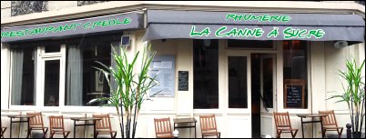 Panoramique du restaurant La Canne à Sucre à Paris