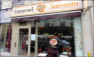 Panoramique du restaurant Caramel Sarrasin à Paris