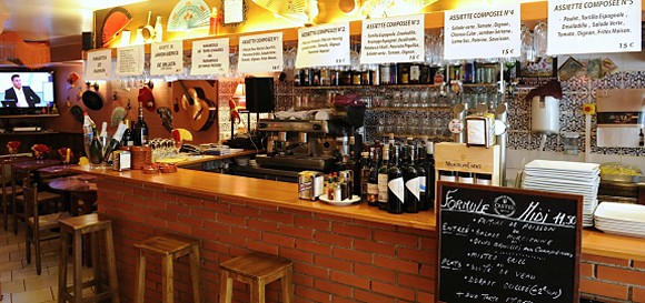 Panoramique du restaurant El Rincon Español à Paris