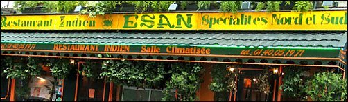 Panoramique du restaurant Esan à Paris