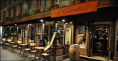 Panoramique du restaurant Le Galvacher à Paris
