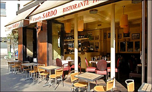 Panoramique du restaurant Il Gusto Sardo à Paris