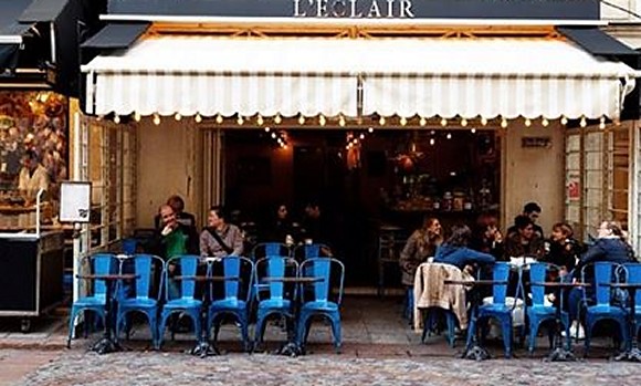 Panoramique du restaurant L'Eclair à Paris