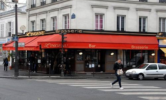 Panoramique du restaurant L'Ingenu Café à Paris