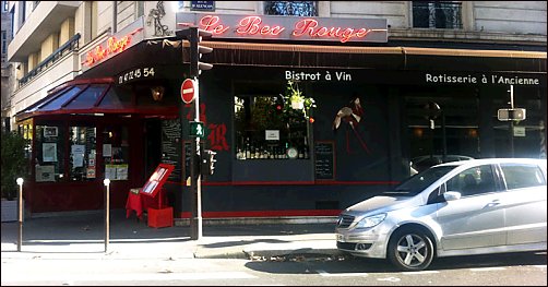 Panoramique du restaurant Le Bec Rouge Montparnasse à Paris
