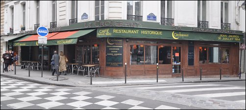 Panoramique du restaurant Le Croissant à Paris