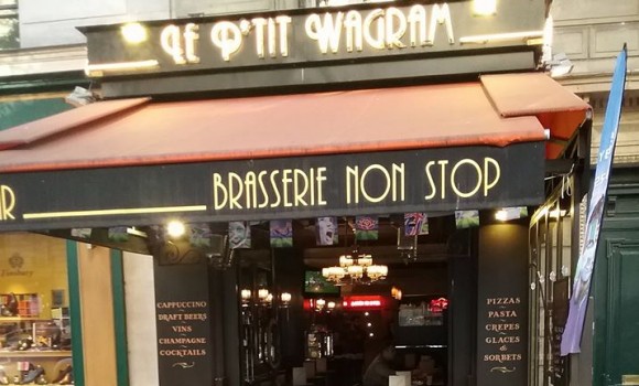 Panoramique du restaurant Le P'tit Wagram à Paris