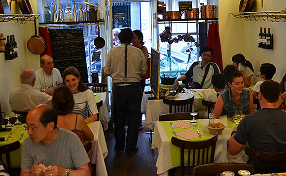 Panoramique du restaurant Le Petit Casimir à Paris