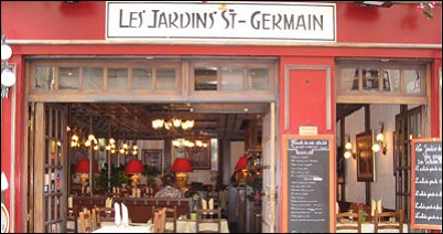 Panoramique du restaurant Les Jardins de Saint Germain à Paris