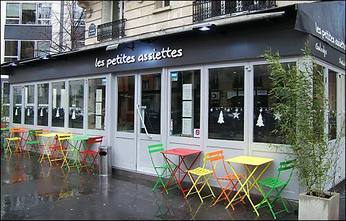Panoramique du restaurant Les Petites Assiettes à Paris