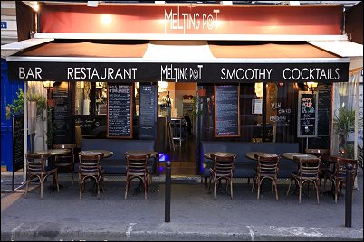 Panoramique du restaurant Le Melting Pot à Paris