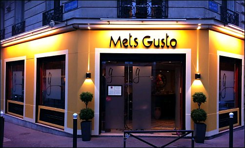 Panoramique du restaurant Mets Gusto à Paris
