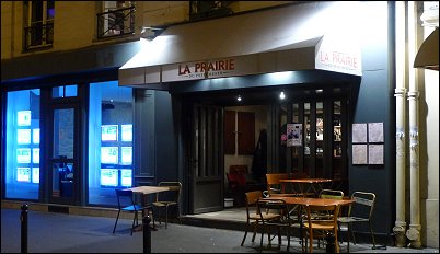 Panoramique du restaurant La Prairie du Petit Resto à Paris
