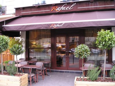 Panoramique du restaurant Rafael à Paris