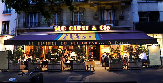 Panoramique du restaurant Sud-Ouest et Cie à Paris