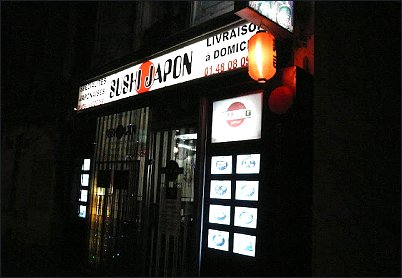 Panoramique du restaurant Sushi Japon à Vincennes