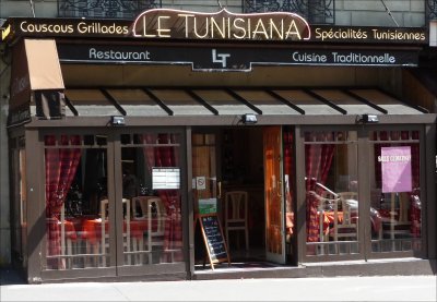 Panoramique du restaurant Le Tunisiana à Paris