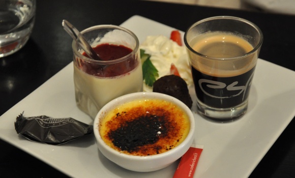 Restaurant Aux 2 Oliviers - Café gourmand