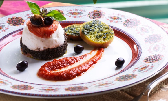 Restaurant Le Sud - Des entrées colorées