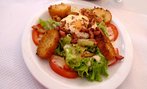 Restaurant La Maison d'Italie - Salade de lardons