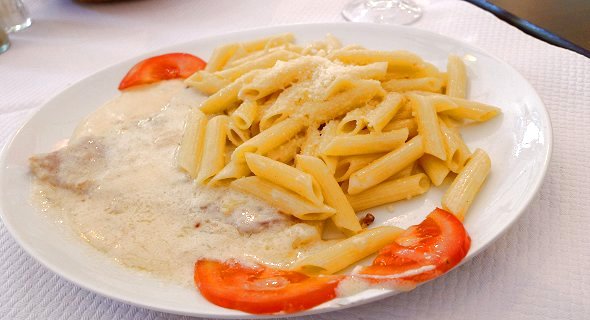 Restaurant La Maison d'Italie - Escalope de veau au gorgonzola