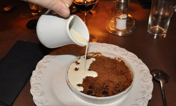 Restaurant L'Oie Cendrée - Crumble aux fruits de saison