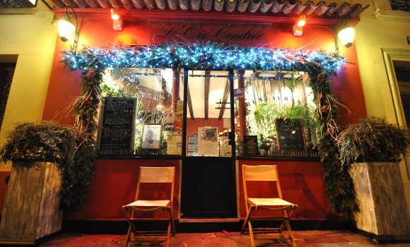 Restaurant L'Oie Cendrée - Façade parisienne