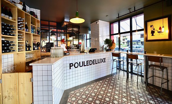 Restaurant Pouledeluxe - Salle chic campagne
