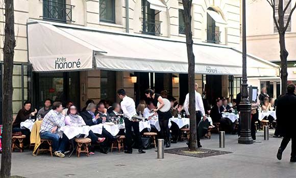 Restaurant Très Honoré - Belle terrasse