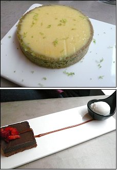 Photo restaurant paris Le 37 m2 - Tarte citron et Chocolat carambar