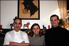 Photo restaurant paris Aux Trois Bourriques - L'équipe au complet