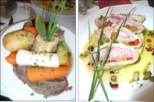 Photo restaurant paris Au Fin Bec - Plats servis copieusement...
