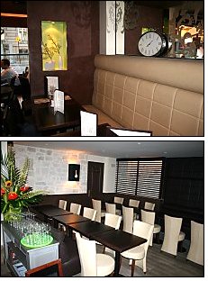 Photo restaurant paris Le 28 - Des banquettes confortables et la salle pour les groupes.