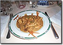 Photo restaurant paris Le Conn�table - Eminc� de dinde aux c�pes.
