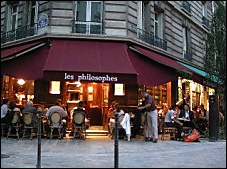 Photo restaurant paris Les Philosophes - Pour se reunir autour des nourritures terrestres