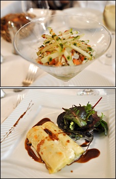 Photo restaurant paris Philippe Excoffier - Royal King crabe et Cannellonis de langoustines