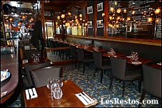 Photo restaurant paris L'Accent Corse - D�co de bistro ann�es 70