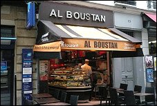 Photo restaurant paris Al Boustan - Façade sur la rue Montorgueil