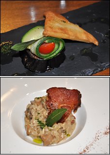 Photo restaurant paris L'Alivi - Croustillant de brebis et risotto de champignons
