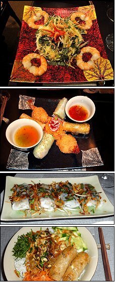 Photo restaurant paris An Nam - Entrées colorées et savoureuses