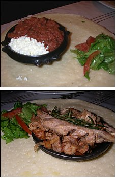 Photo restaurant paris Ase Th�odros - Tartare de bœuf au fromage et Legga tebse