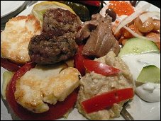 Photo restaurant paris Athenaïs - Assiette d'assortiments