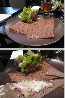 Photo restaurant paris Au coeur du neuvième - Crêpes salées savoureuses