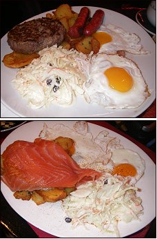 Photo restaurant paris Au Diable des Lombards - Le Royal et le Brunch au saumon fumé